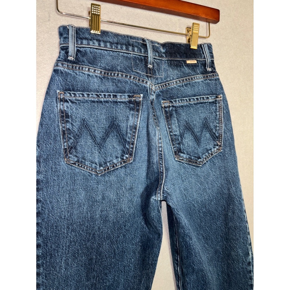 Mother Superior 24 Lil' Half-Pipe Ankle Jeans Wide Barrel Leg Denim Baggy Street - Picture 4 of 14